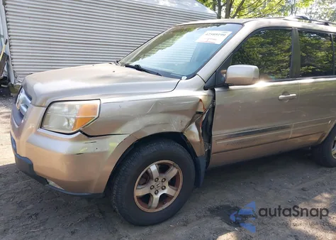 2007 Honda Pilot Ex-L z USA, uszkodzony, nr VIN 5FNYF287X7B000940